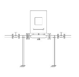 倒置安裝，中/大型科里奧利質(zhì)量流量計(jì)